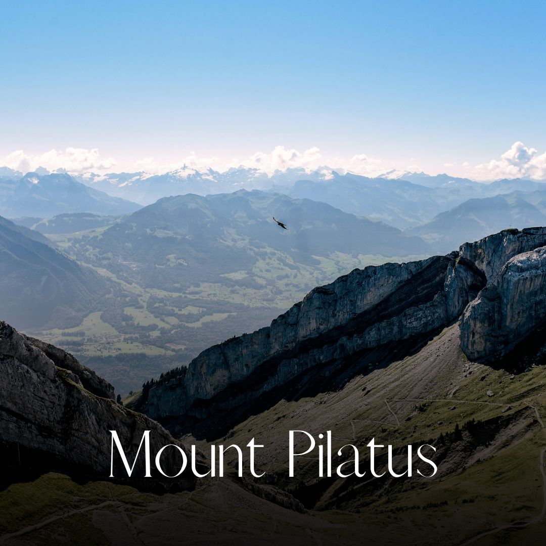 snow hills beauty of mount pilatus in switzeland