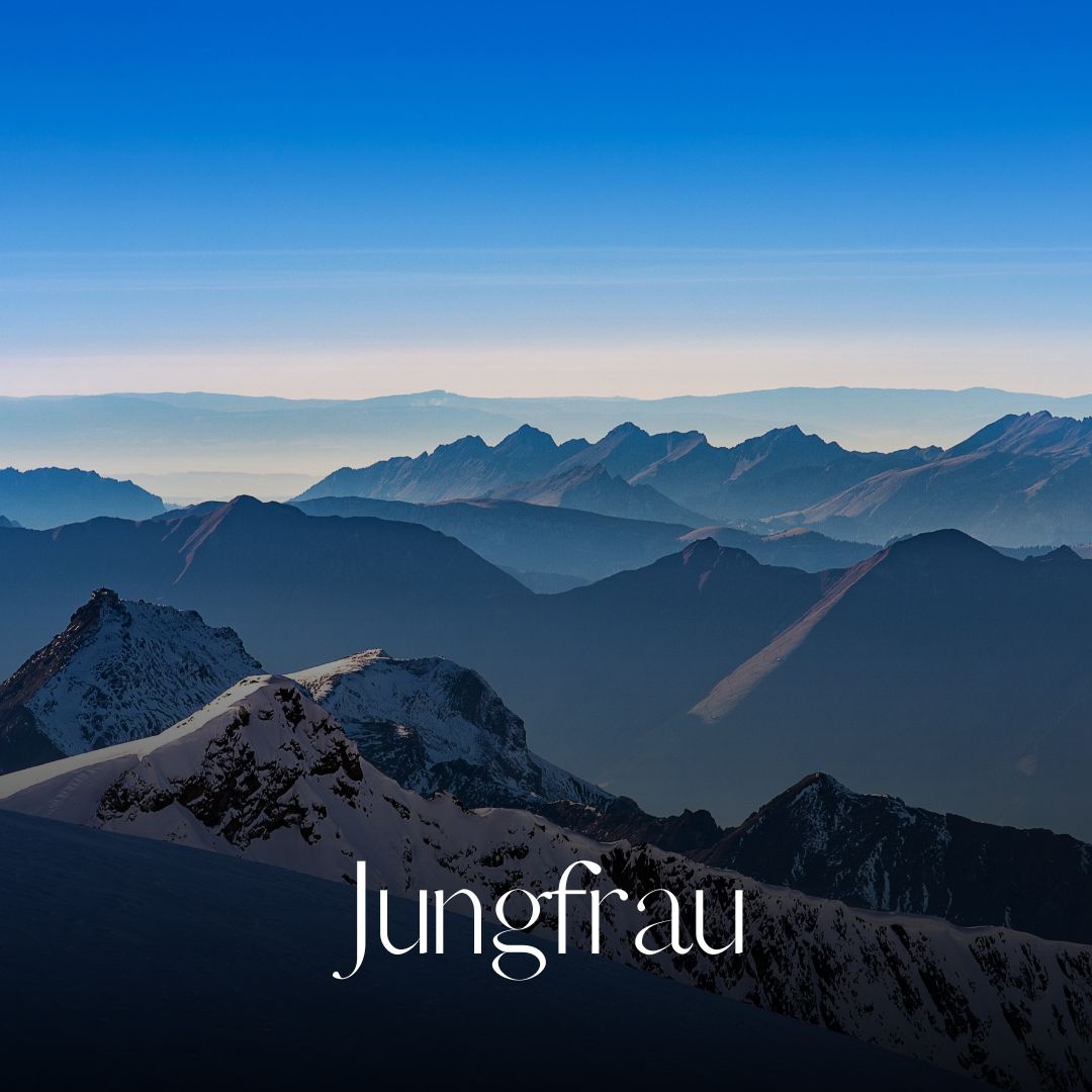 sunrise Jungfrau in switzerland